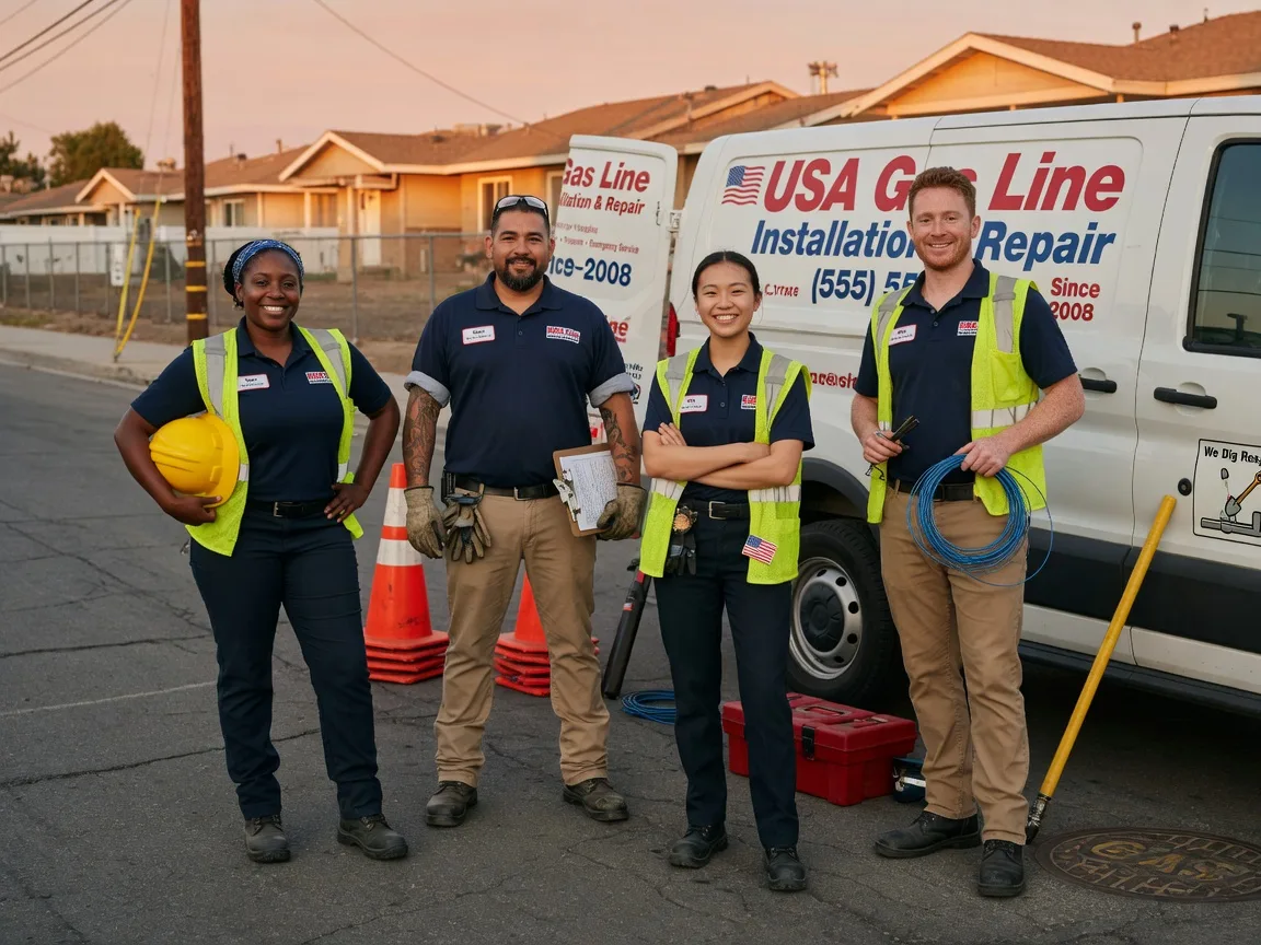 Gas Line Installation company in Newburg, PA